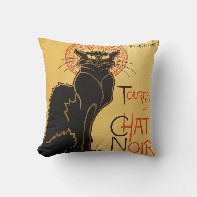 Coussin de Le Chat Noir (Recto)