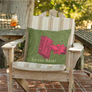 Coussin de lecture de jardin extérieur