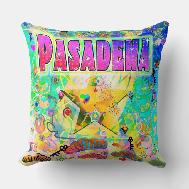 Coussin de l'heure de l'époque Pasadena (Recto)