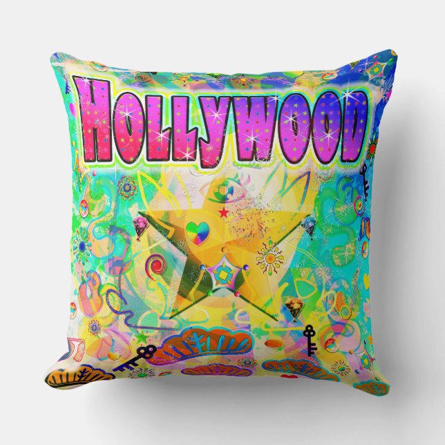 Coussin de l'heure d'époque hollywoodienne (Recto)