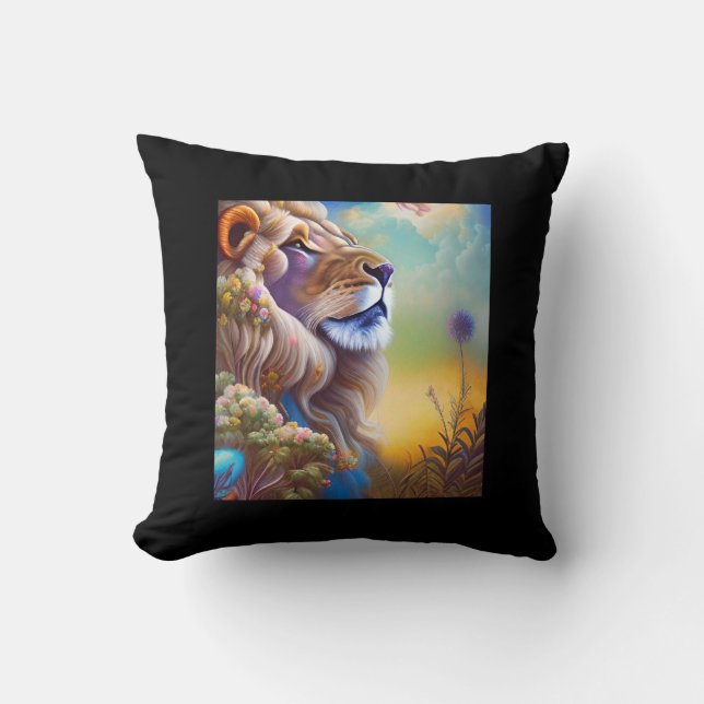 coussin de lion de rêve (Recto)