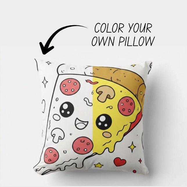 Coussin de livre de coloriage mignon Kawaii (Créateur téléchargé)