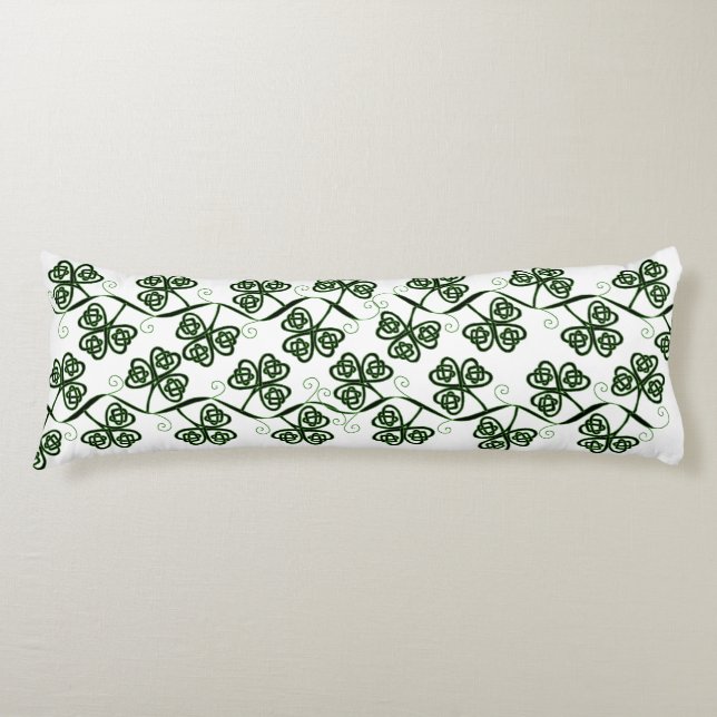 Coussin de l'organisme de défilement de trèfle irl (Devant)