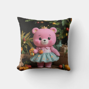 Coussin de l'ours en peluche
