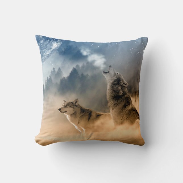 Coussin de lune de loup (Recto)