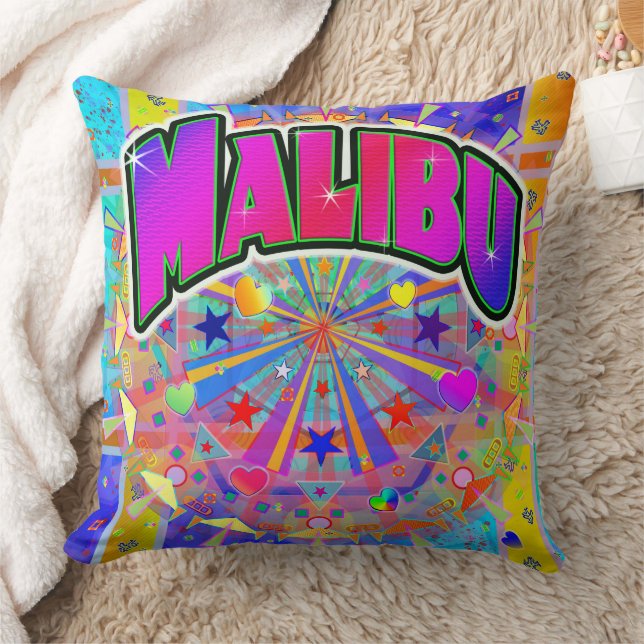 Coussin de l'unité cosmique de Malibu (Couverture)