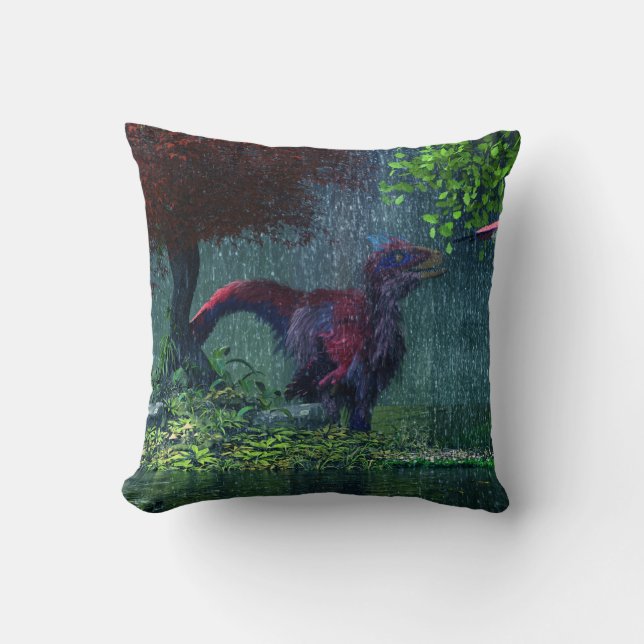 Coussin de MaCaw Raptor (Recto)