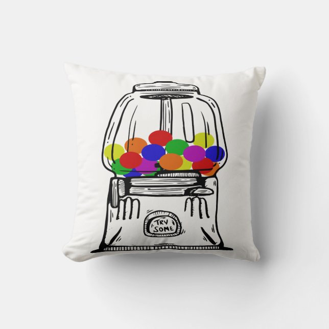 Coussin de machine à gumball (Recto)