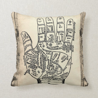 Coussin de main de diseur de bonne aventure de