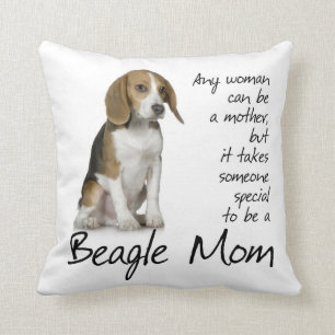 Coussin de maman de beagle