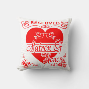 Coussin de mariage de la Matrone d'honneur