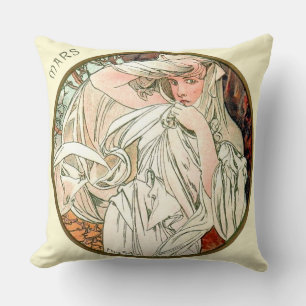 Coussin de mars Art Nouveau