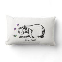 Coussin de maternité hippo