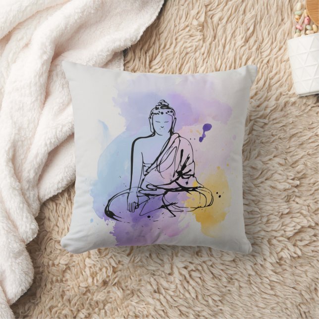 Coussin de méditation de bouddha pacifique (Couverture)