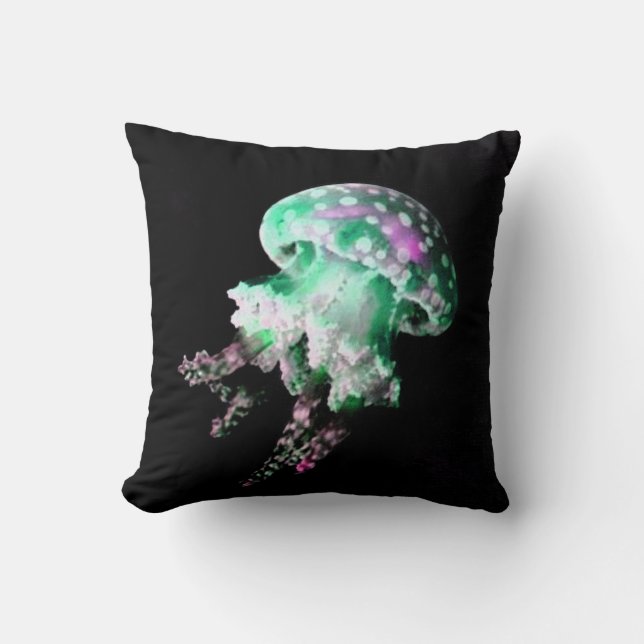 Coussin de méduse verte (Recto)