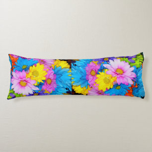 Coussin de mélange de fleur marron