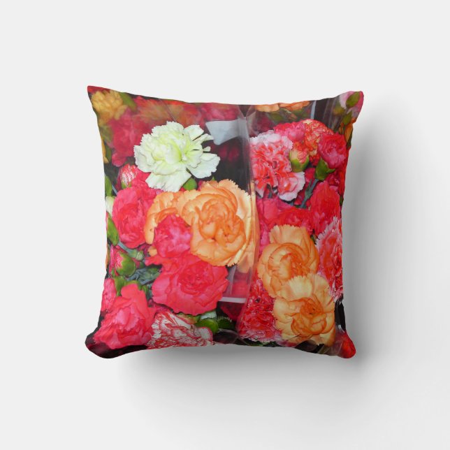 Coussin de mélange de fleurs de carnation (Recto)