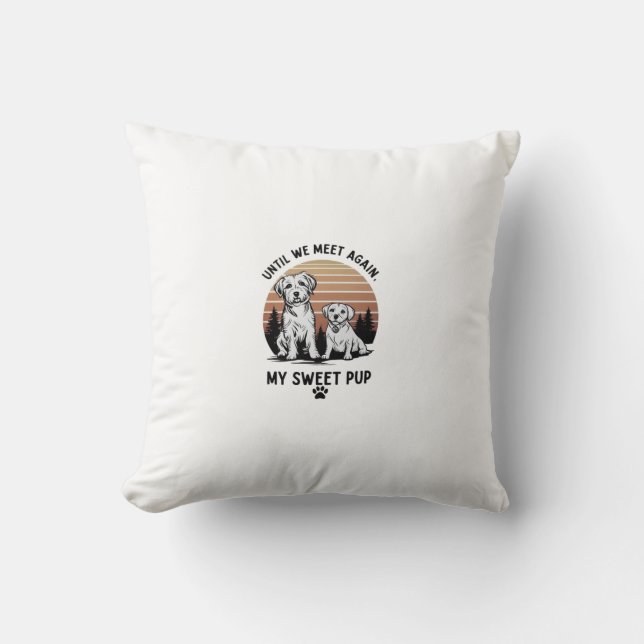 Coussin de mémoire chien (Recto)