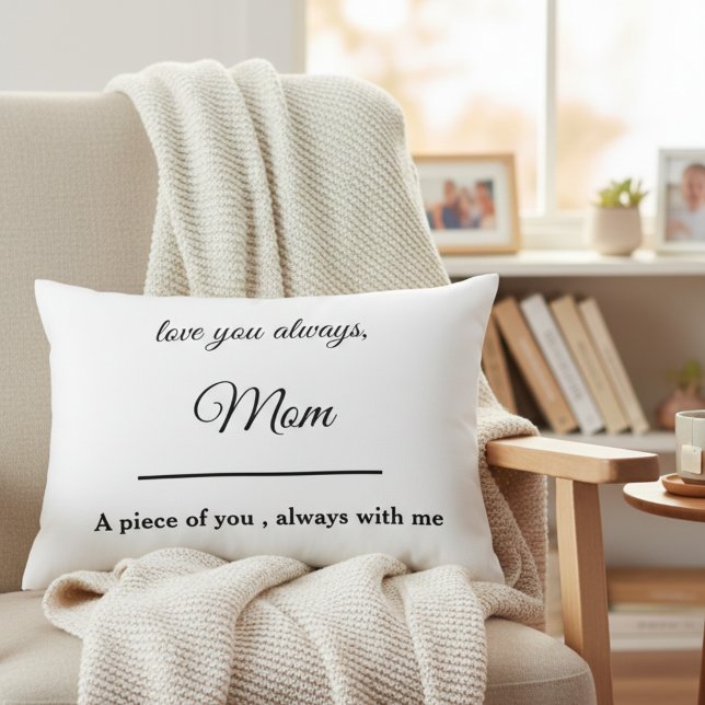 « Coussin de mémoire personnalisé et affectueux po (Créateur téléchargé)