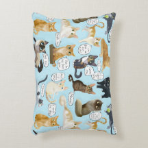 Coussin de Mewsings de chat