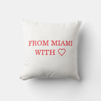 COUSSIN DE MIAMI AVEC ❤️