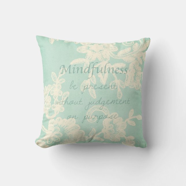 Coussin de Mindfulness (Recto)