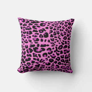 Coussin de mojo américain léopard rose