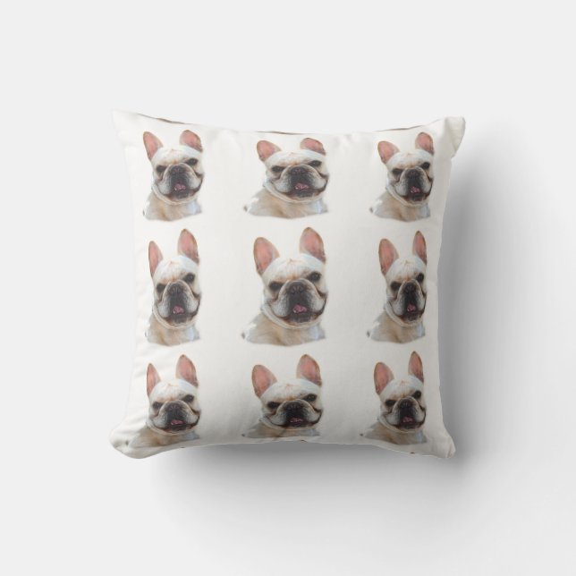 Coussin de Mojo d'Américain de Bullodg de Français (Recto)