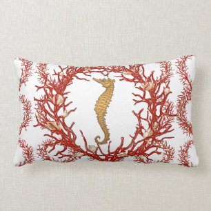 Coussin de MoJo d'Américain de corail rouge