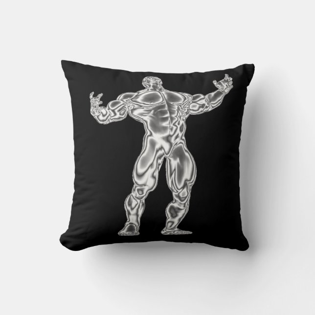 Coussin de MoJo d'Américain de culturiste de (Recto)