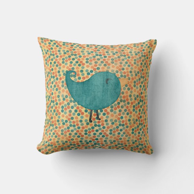Coussin de MoJo d'Américain d'oiseau (Recto)
