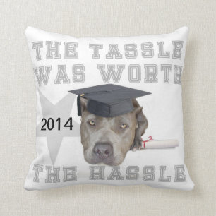 Coussin de Mojo de chien de pitbull d'obtention du