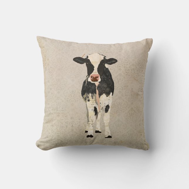 Coussin de MoJo de vache à onyx et à ivoire (Recto)