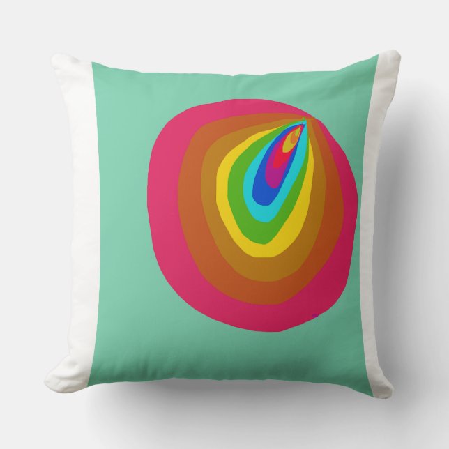 Coussin de Mollusk à spirale radieuse (Recto)