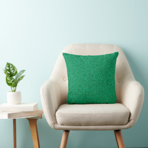 Coussin de Motif Green Glittery