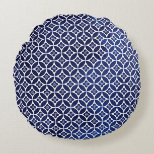 Coussin de Motif japonais réversible