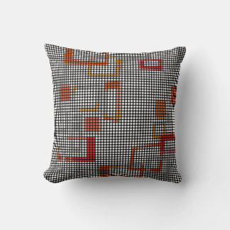 Coussin de Motif vintage Retro Dots Disco