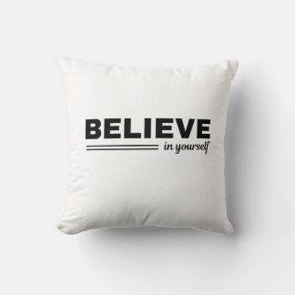 Coussin de motivation Croire en soi