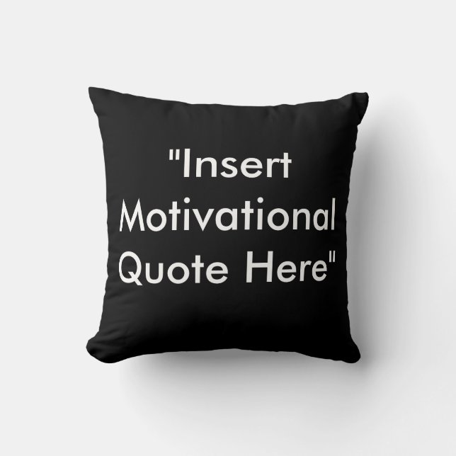 Coussin de motivation de citation (Recto)