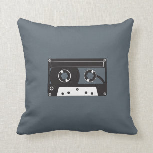 Coussin de musique de Cassette rétro