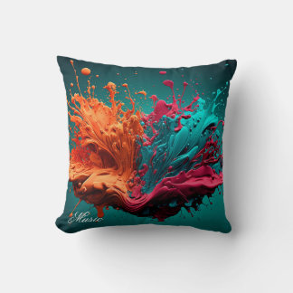 Coussin de musique et coussin de fusible de couleu