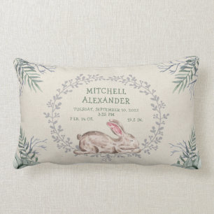 coussin de naissance du lapin dormant