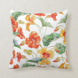 Coussin de nasturce (blanc)