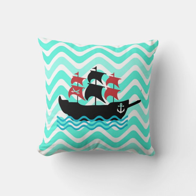 Coussin de navire pirate (Recto)