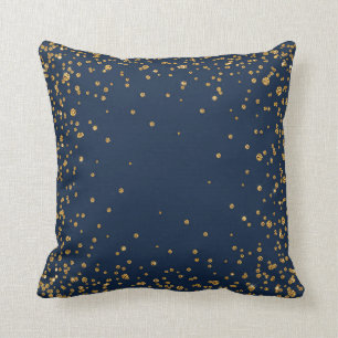 Coussin de Navy et Gold de MoJo