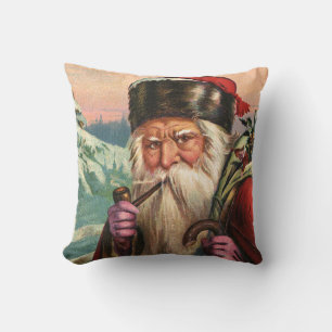 Coussin de Noël alpin