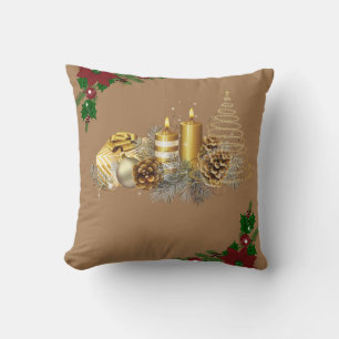 Coussin de Noël, Bougie de Noël