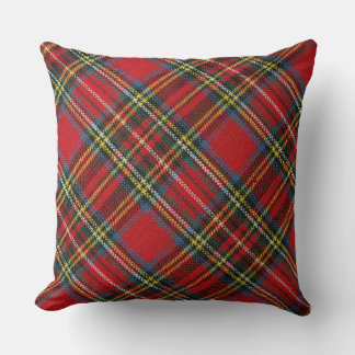 Coussin de Noël classique Buffalo Plaid
