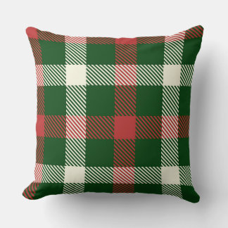 Coussin de Noël classique Buffalo Plaid