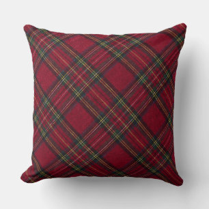 Coussin de Noël classique Buffalo Plaid